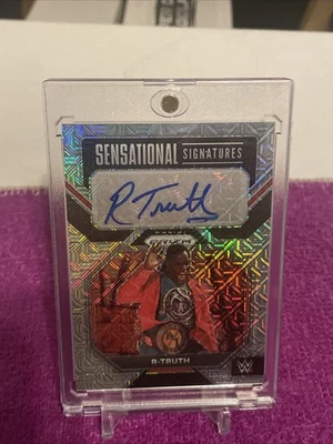 2023 Panini Prizm WWE #SN-RTR R-Truth-Sensational Signatures Mojo Prizm Auto /25 - Image 1 of 4