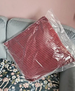 John Lewis Jumbo Cord Red Cushion 50x50cm - Picture 1 of 5
