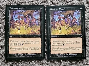 MTG Bubbling Muck x2 2x LP Urza's Destiny Magic The Gathering FREE SHIPPING - Picture 1 of 1