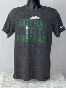 NEW YORK JETS NFL NIKE GOTHAM CITY FUSSBALL KURZARMSHIRT HERREN SMALL NEU MIT ETIKETT - Bild 1 von 2