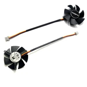 Ventilateur refroidissement carte graphique FS1250-S2053A pour Gigabyte GTX1050ti 1050 1030 N710 - Photo 1/5