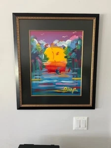 Peter Max Painting "A Better World" ver. II - Picture 1 of 4