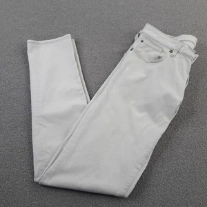 G-Star Mens Jeans 33x34 White 3301 Super Slim Coj Denim Stretch Skinny W33 L34 - Picture 1 of 19