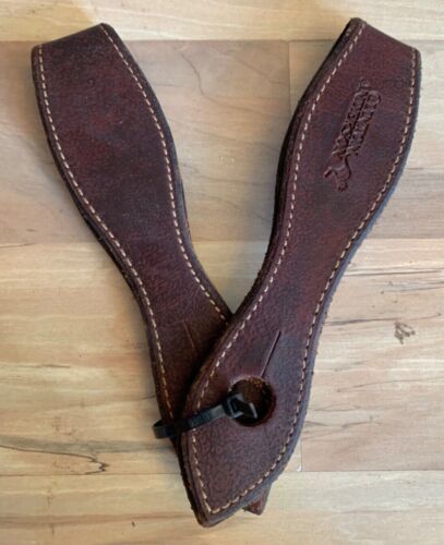 Clinton Anderson Leather Slobber Straps for Reins Horse Tack Kangaroo