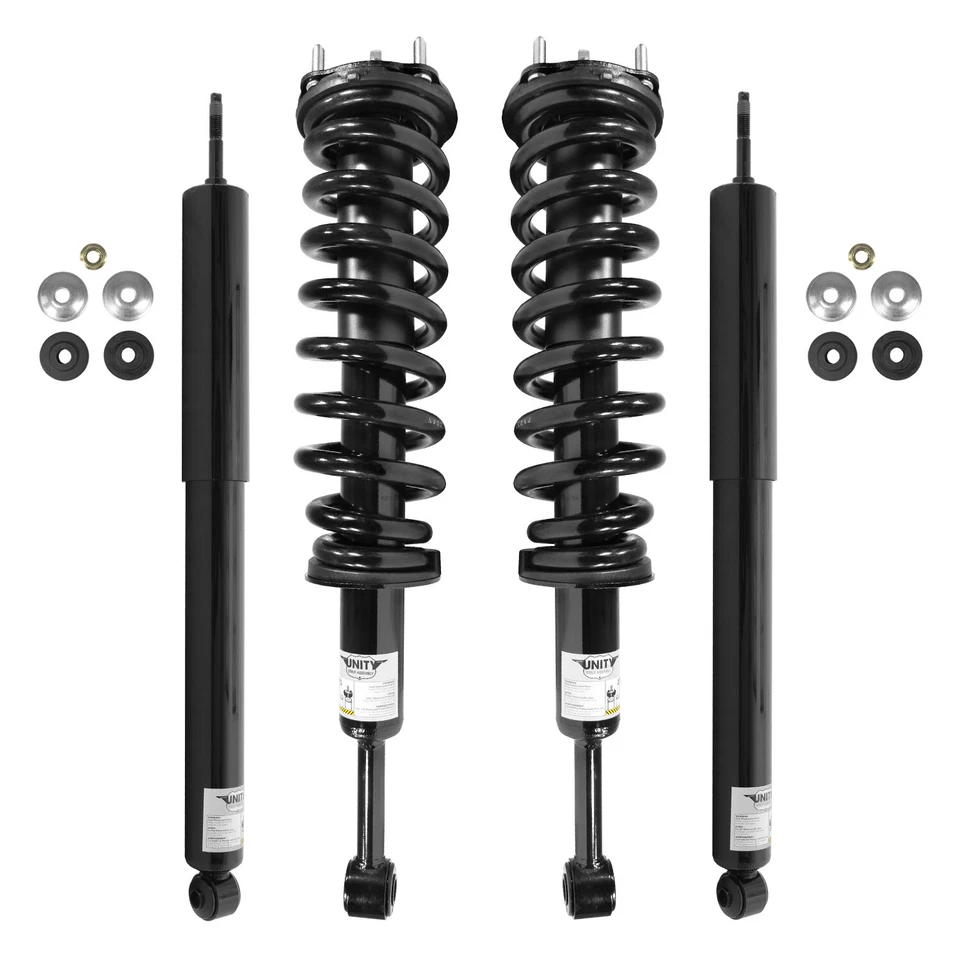 Front & Rear  Complete Strut Assembly Shock Kit for 2007-2013 Toyota Tundra Foto 1 de 1