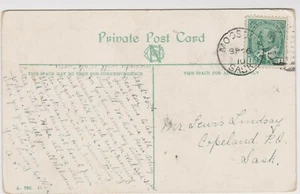 CANADA  1c Edward. MOOSOMIN, SASK. 1910 to Copeland P.O. Toronto duck pond - Foto 1 di 2