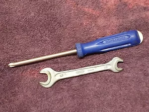 Vintage CAN-AM TOOL BOMBARDIER AUSTRIA SCREW DRIVER END WRENCH 13-10mm DIN 895 - Picture 1 of 11
