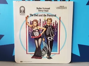 Die Eule und die Kätzchenkatze CED NEU RCA Videodisc 1970 Barbra Streisand Segal - Bild 1 von 7