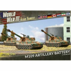World War III: Team Yankee M109 Field Artillery Battery (x3 Plastic) New - Picture 1 of 1