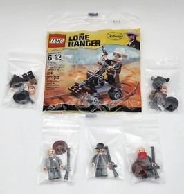 LEGO Lone Ranger Minifigures Frank Barrett Kyle Dan Latham 79109 30260 New