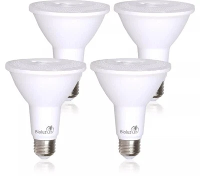 LED 4 Pack PAR38 LED Bulb 90 CRI 12W = 100-120 Watt Replacement - Image 1 of 4