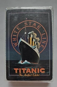 New Vintage The Artifact Exhibit Titanic White Star Line Ship Playing Card - Picture 1 of 5