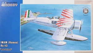 SPECIAL HOBBY 1:48 KIT AEREO IMAM ROMEO Ro.43 RED STRIPED EDIZ. LIMITATA SH48137 - Foto 1 di 1