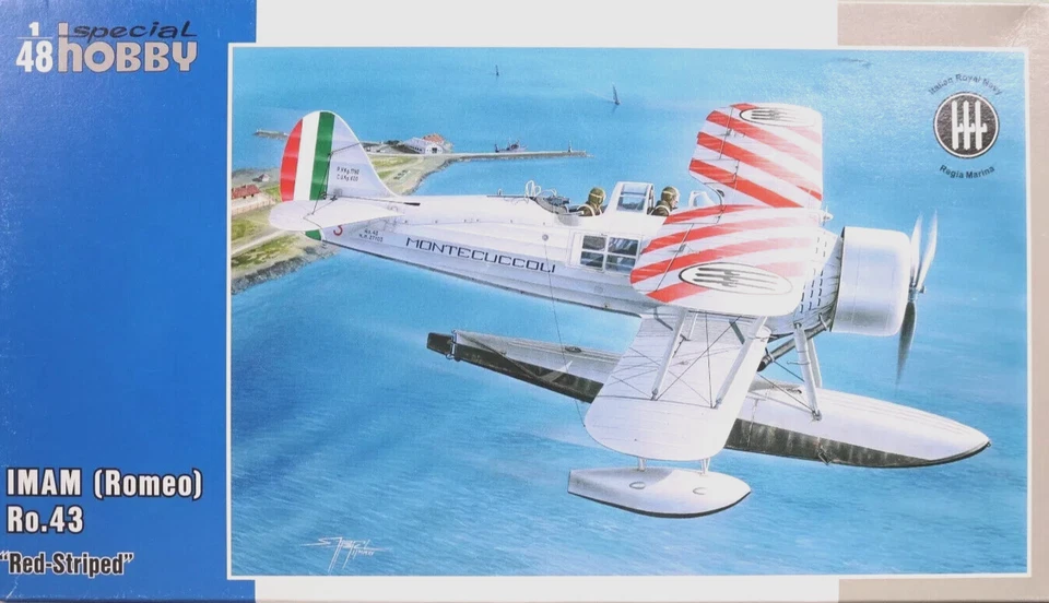 SPECIAL HOBBY 1:48 KIT AEREO IMAM ROMEO Ro.43 RED STRIPED EDIZ. LIMITATA SH48137 - Immagine 1 di 1