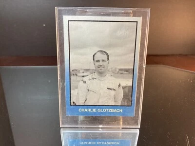 Charlie Glotzbach Masters Of Racing Promotional 1989 Card TG Racing With Case - Image 1 of 4