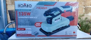 Levigatrice orbitale KOMBO PREDATOR RED LINE levigatura per legno e metallo 135W - Foto 1 di 4
