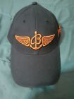 Authentic BREITLING Watch Since 1884 Blue-Orange Embroidered Baseball Cap Hat 