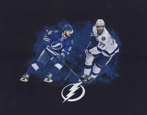 Nikita Kucherov Victor Hedman 11x14 photo NHL Tampa Bay Lightning unsigned - Picture 1 of 1