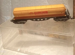 RAILWAY Shellgas yellow L12cm N Gauge plastic - Picture 1 of 1