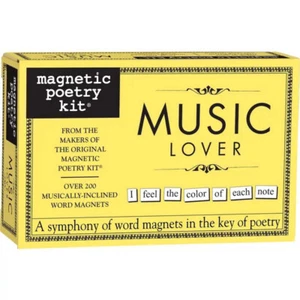 Music Lover Magnetic Poetry Kit - Picture 1 of 1