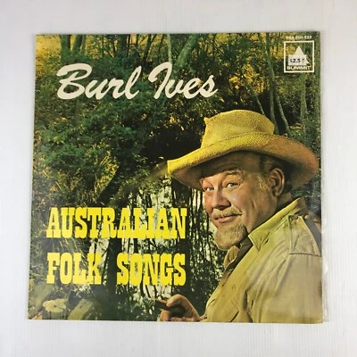 Burl Ives Australian Folk Songs Vinyl Record - Image 1 of 4