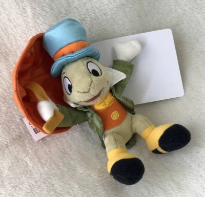 Japon Tokyo Disney Resort Jiminy Cricket Peluche Badge Jouet Porte-clés Pinoc... - Photo 1/4
