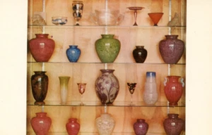 Carder Steuben Glass, Rockwell Collection, Corning, Nueva York, UNP, EN MUY BUENA CONDICIÓN -- POSTAL - Imagen 1 de 2