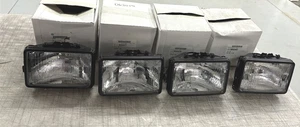 NOS OEM Chevrolet Sealed High Beam Head Light w/ Black Retaining Ring (SET OF 4) - Bild 1 von 6