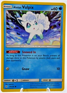Pokemon Alolan Vulpix SM - Cosmic Eclipse 39/236 - Picture 1 of 2