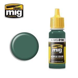 AMMO Waffen SS – Polizei Grün - Paint for Brushes and Airbrush 17ml - A.MIG-0018 - Imagen 1 de 1