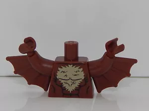 Lego Minifigure Torso Supereroi Batman II Uomo-Pipistrello T82 - Foto 1 di 1