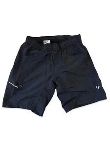 Bontrager Black Drawstring Casual Baggy Padded Bike Shorts Women's M - Picture 1 of 4