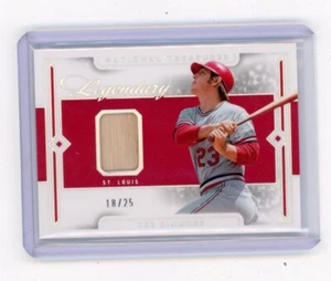 2024 National Treasure Baseball LL-TS TED SIMMONS Game Used /25 SP - Bild 1 von 2
