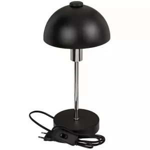 CONTEMPORARY BLACK METAL DOMED SHADE OFFICE DESK LAMP TABLE LIGHT NEW OOTB - Picture 1 of 1