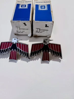 NOS 67-68 FIREBIRD GUARDABARROS DELANTERO PÁJAROS 9789589 (2) Foto 1 de 2