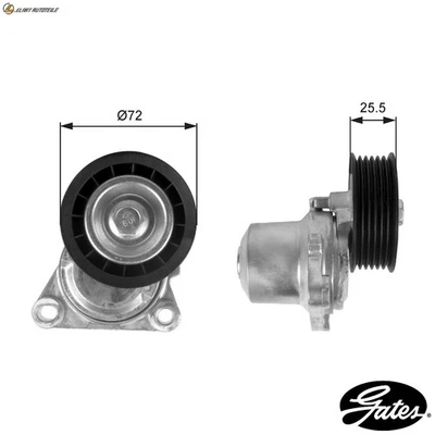 RIEMENSPANNER KEILRIPPENRIEMEN T38408 FÜR FORD AUSTRALIA MAZDA ROADSTER/Targa - Image 1 of 4