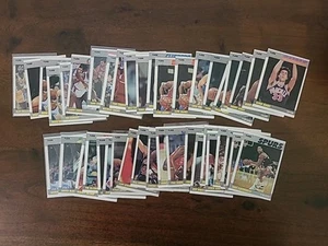 1987 Fleer Basketball Lot 111 Cards Most Excellent Cond Few Damaged List In Desc - Picture 1 of 14