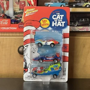 Rare Johnny Lightning Dr. Seuss The Cat in the Hat Movie 3 Car Set - Picture 1 of 7