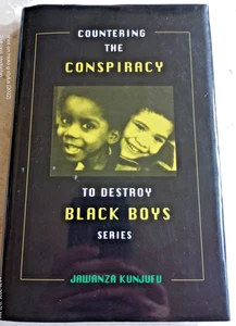 1995 1STe/2p COUNTERING THE CONSPIRACY JAWANZA KUNJUFU SIGNED HARDCOVER/DJ BOOK - Picture 1 of 8