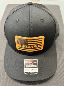 Leupold Patch Truckermütze schwarz Unisex Richardson 112 verstellbar - Bild 1 von 2
