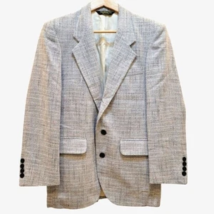 Luomo Bianchi Herren Classic Tweed Grau/Schwarz Blazer Vintage C&R Clothiers 36 S - Bild 1 von 9