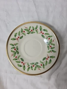 Lenox Dimension Collection Holiday Saucer 6 1/8" - Picture 1 of 3