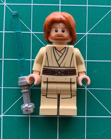 Lego Obi-Wan Minifigure Star Wars 75021 Republic Gunship sw0489