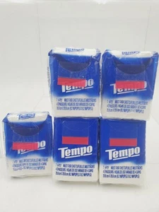 Lot of 5 Vintage NEW Tempo 4 Ply Tissue Multi Task Sheets Partial Read - Picture 1 of 9