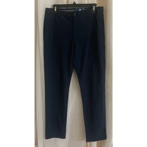 NWT IZOD Boys' Stretch Flat Front Dress Pant - Navy Blue SZ 16 Husky - Picture 1 of 5