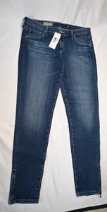 Adriano Goldschmeid "The Zip-Up Legging Ankle" Skinny Ankle Zip Jeans, Neu mit Etikett, 31 - Bild 1 von 6