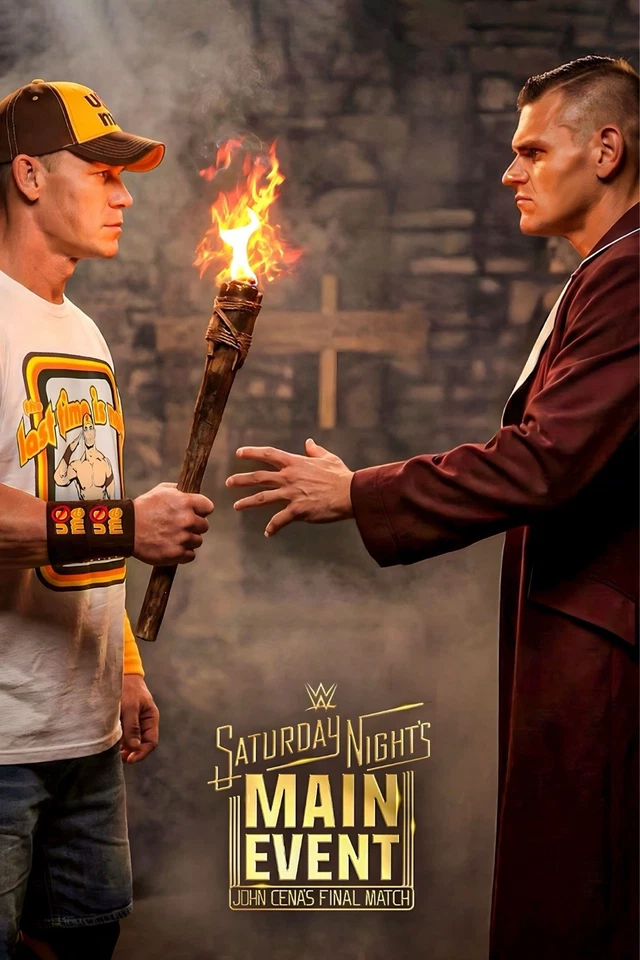 PÓSTER WWE GIGANTE 24”x36” - John Cena’s Final Match Foto 1 de 1