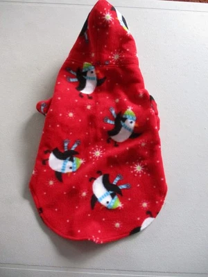 L Abrigo Polar Perro Navidad Hecho a Mano Foto 1 de 2