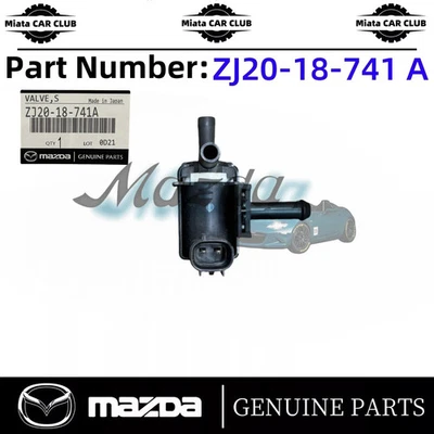 Electroválvula de purga de bote de vapor original Mazda M3 2008-2011 1,6 L ZJ20-18-741A Foto 1 de 4