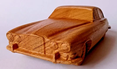 Jaguar Mark X 420 G - 1:16 Modello in Scala in Legno Replica da Collezione - Immagine 1 di 4